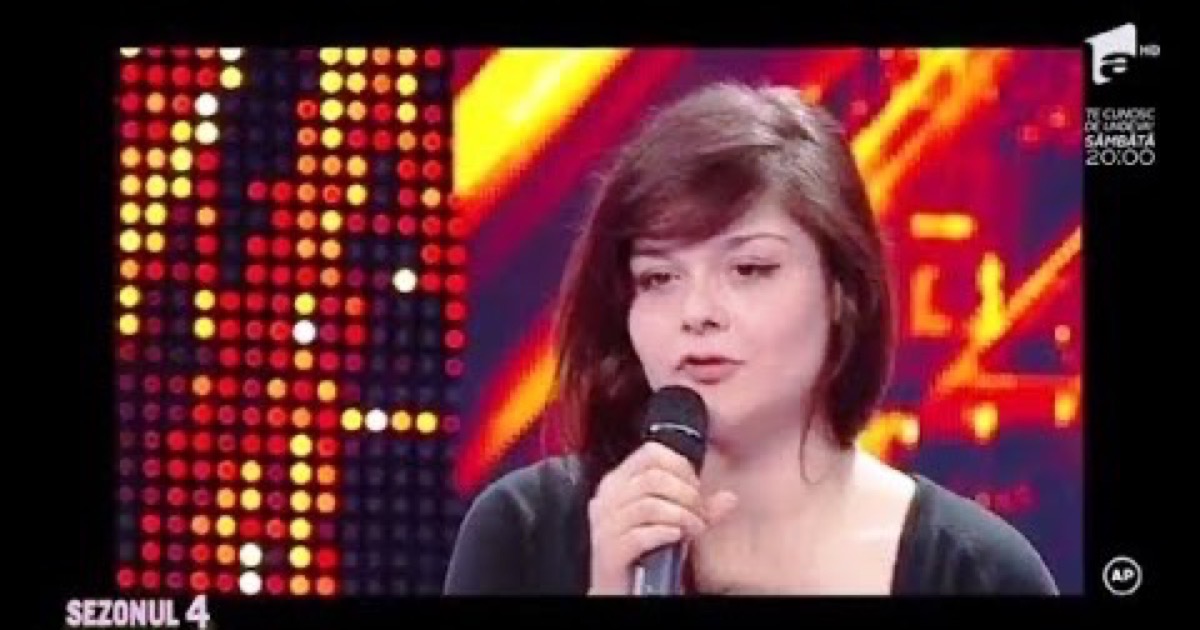Alexandra Crișan en su audición de X Factor Rumanía (2014) interpretando Purple Rain de Prince: el momento que reveló su timbre vocal único