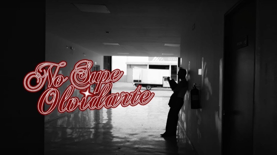 Carlos Zaur en el videoclip oficial de No Supe Olvidarte