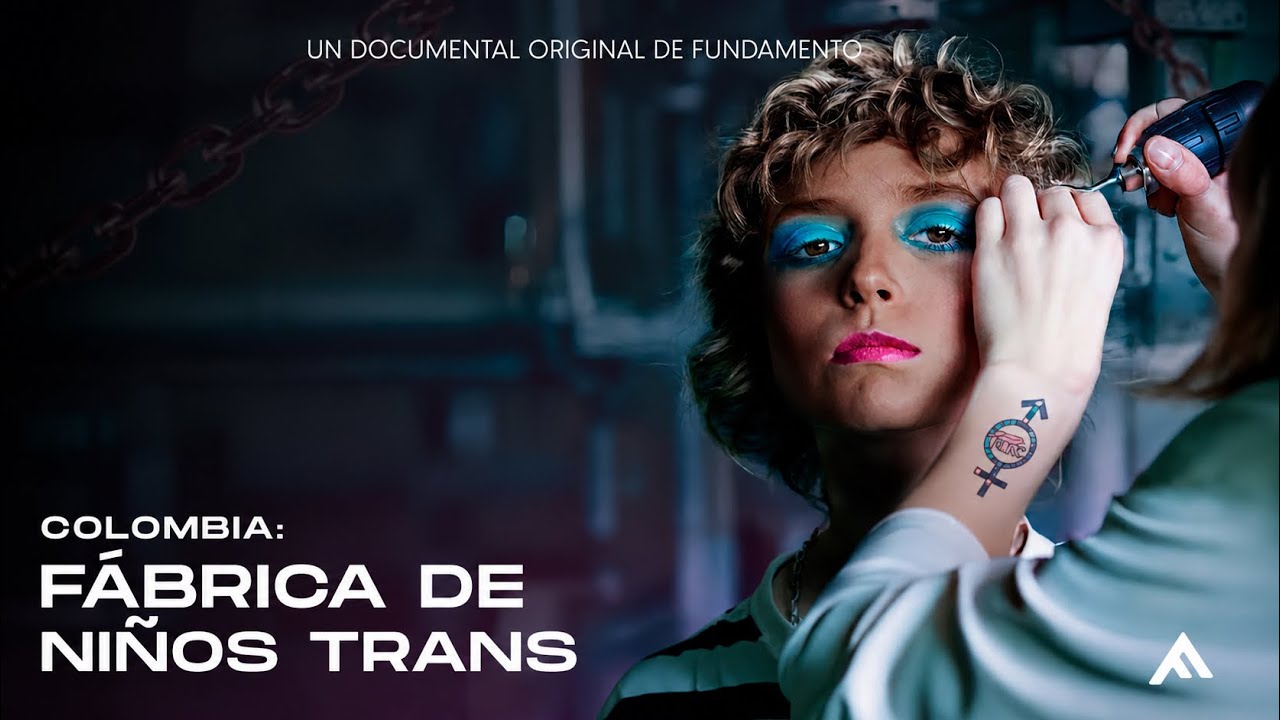 Portada del documental Colombia: Fábrica de Niños Trans, publicado por Samuel Adrián en YouTube