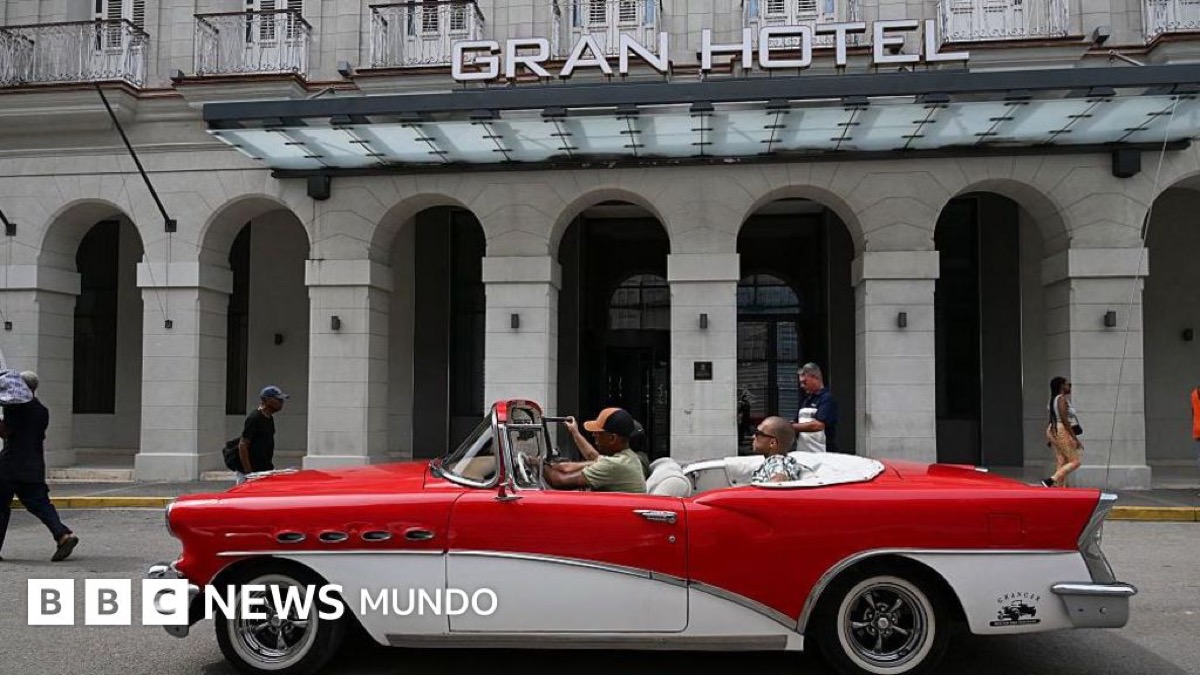 Turismo en Cuba: imagen de archivo de BBC Mundo para ilustrar la retirada de las principales cadenas hoteleras extranjeras