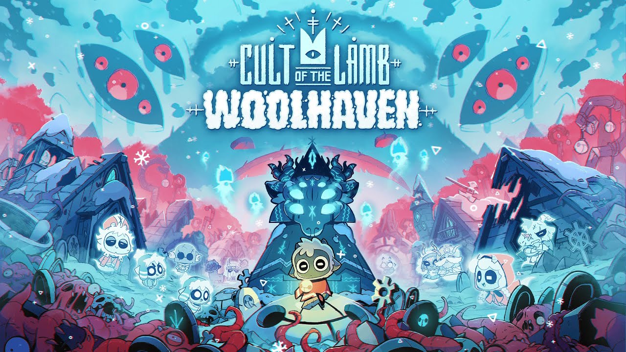 Cult of the Lamb Woolhaven: paisaje invernal y montaña sagrada de la expansión