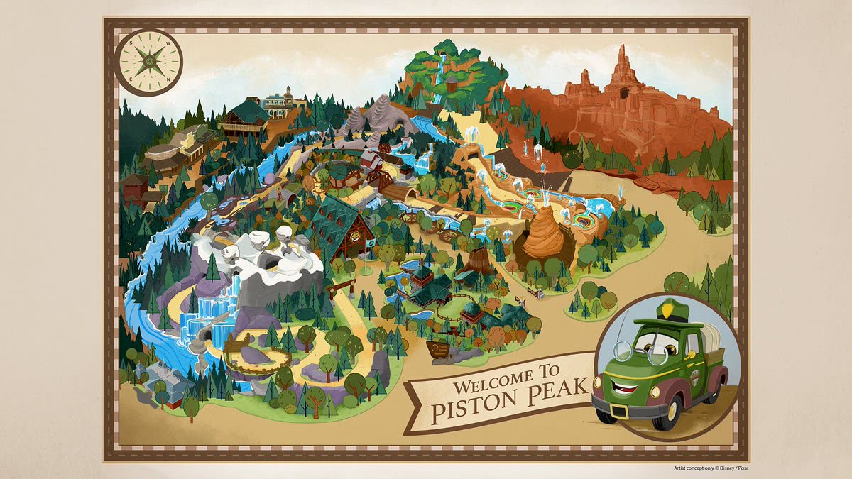 Infografía sobre pequeñas empresas que trabajan con Disney Experiences en los 50 estados de EE.UU.