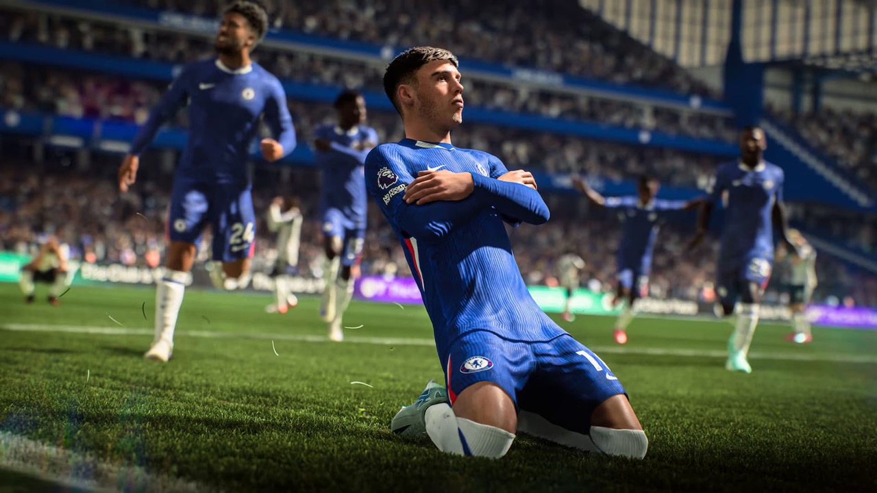 Cole Palmer in EA Sports FC 26 — reference of the current franchise while EA prepares EA FC 27 and The Grounds mode