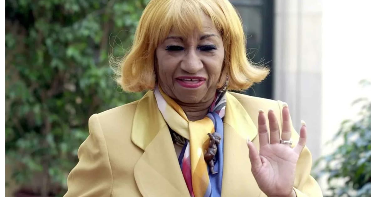 Celia Cruz, la Reina de la Salsa: retrato usado en cobertura EFE sobre la recreación oficial de su voz con ElevenLabs