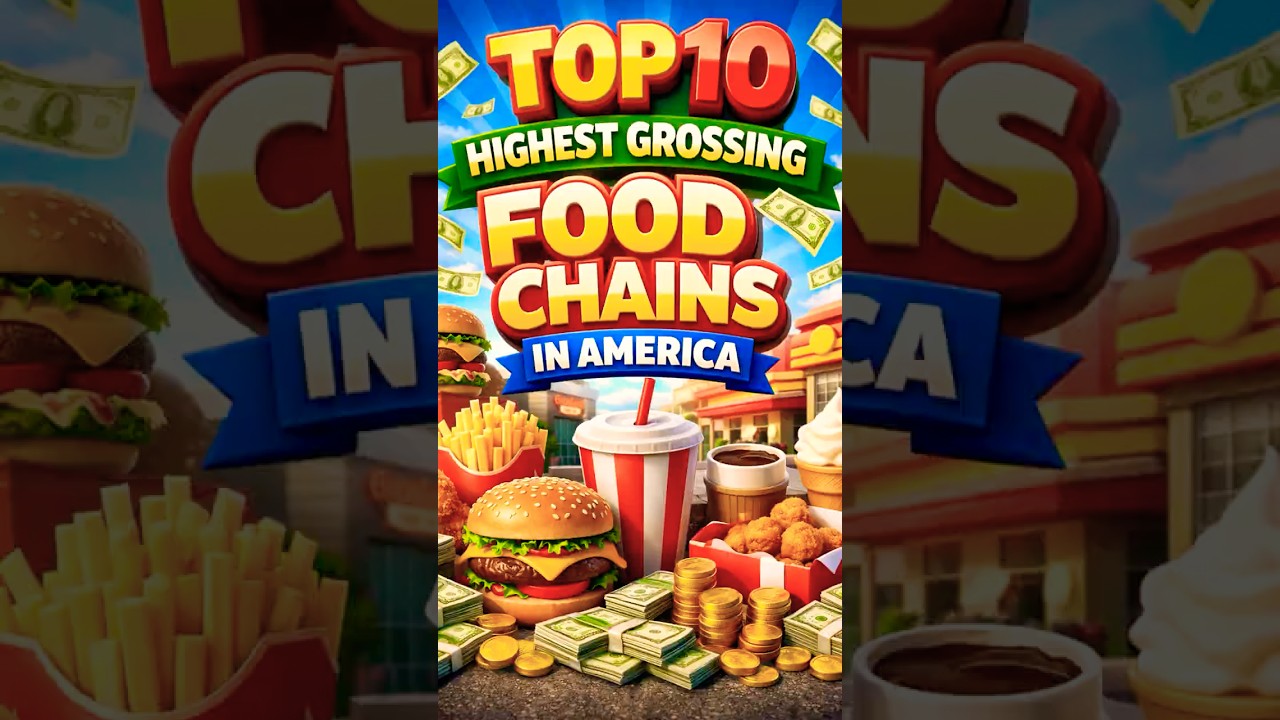 Ranking de las cadenas de comida rápida con más ventas en Estados Unidos: McDonald's, Starbucks y Chick-fil-A encabezan el mercado según datos de 2025
