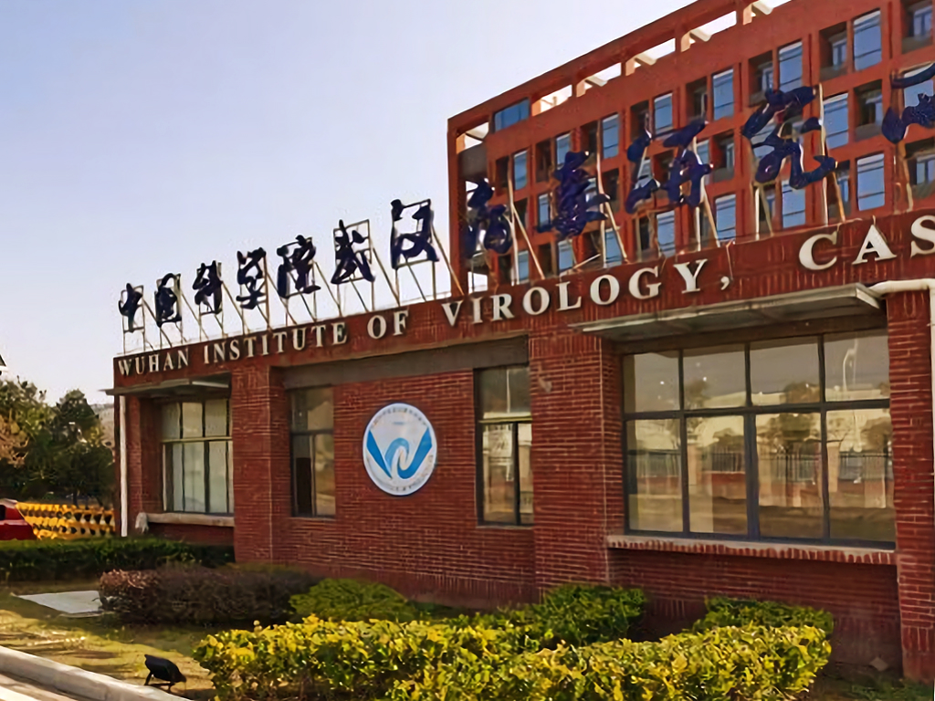 Edificio principal del Instituto de Virología de Wuhan, China