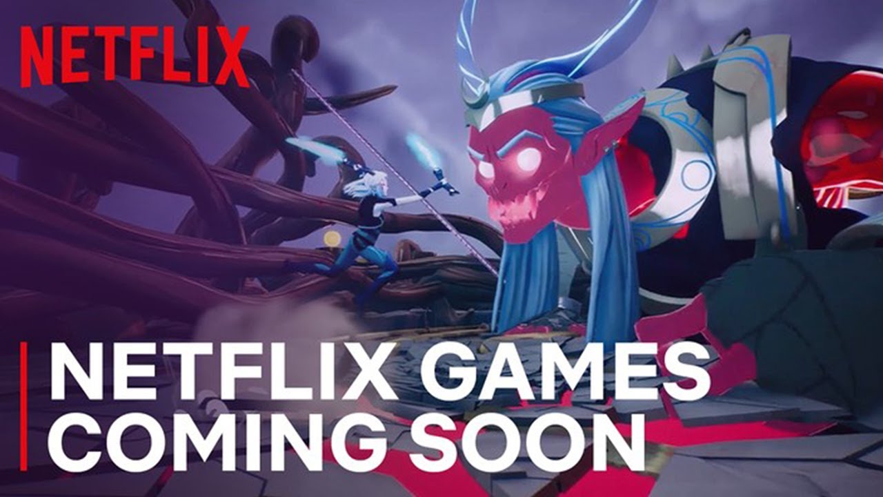 Tráiler oficial de Netflix Games mostrando títulos próximos como Dragon Prince: Xadia y Cozy Grove