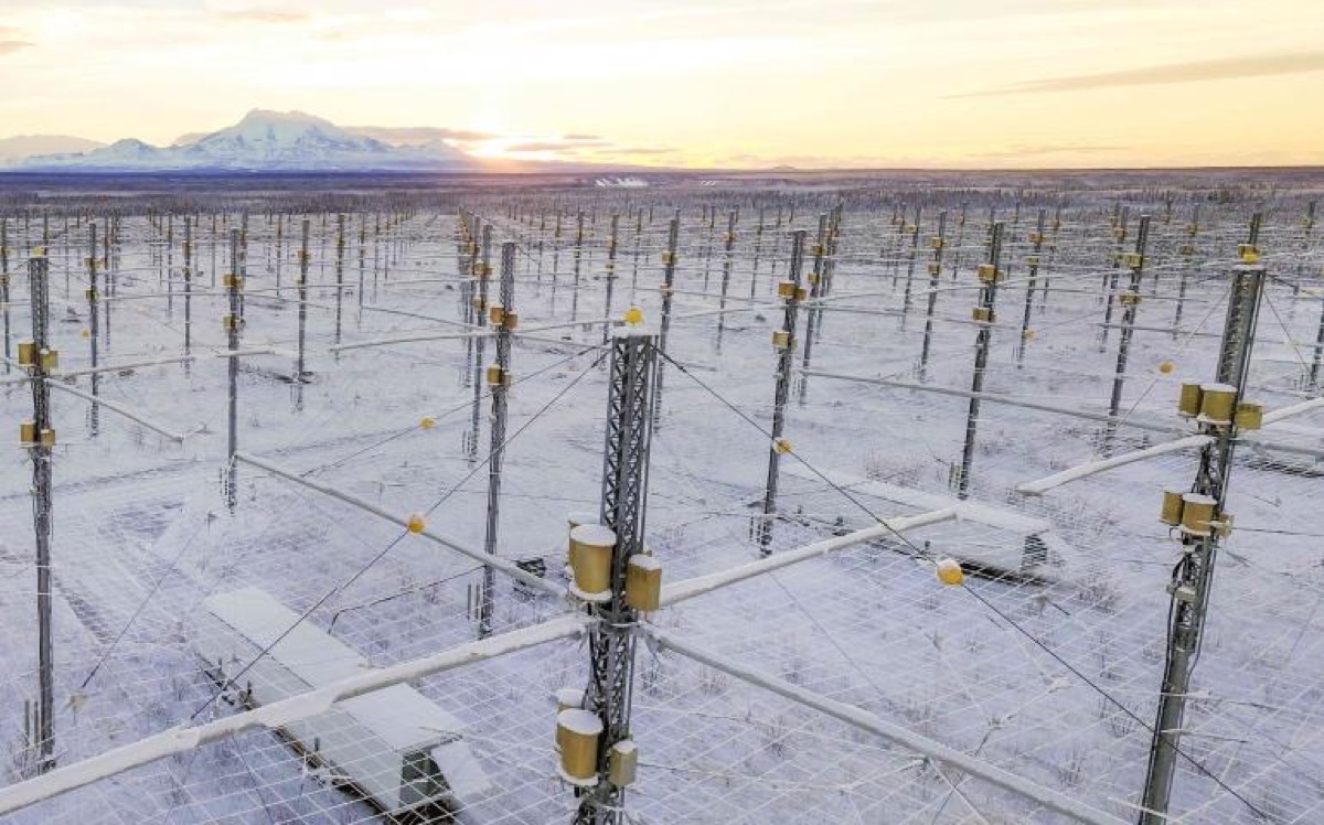 Array de 180 antenas del HAARP en Gakona, Alaska: el calentador ionosférico más potente del mundo para investigación científica