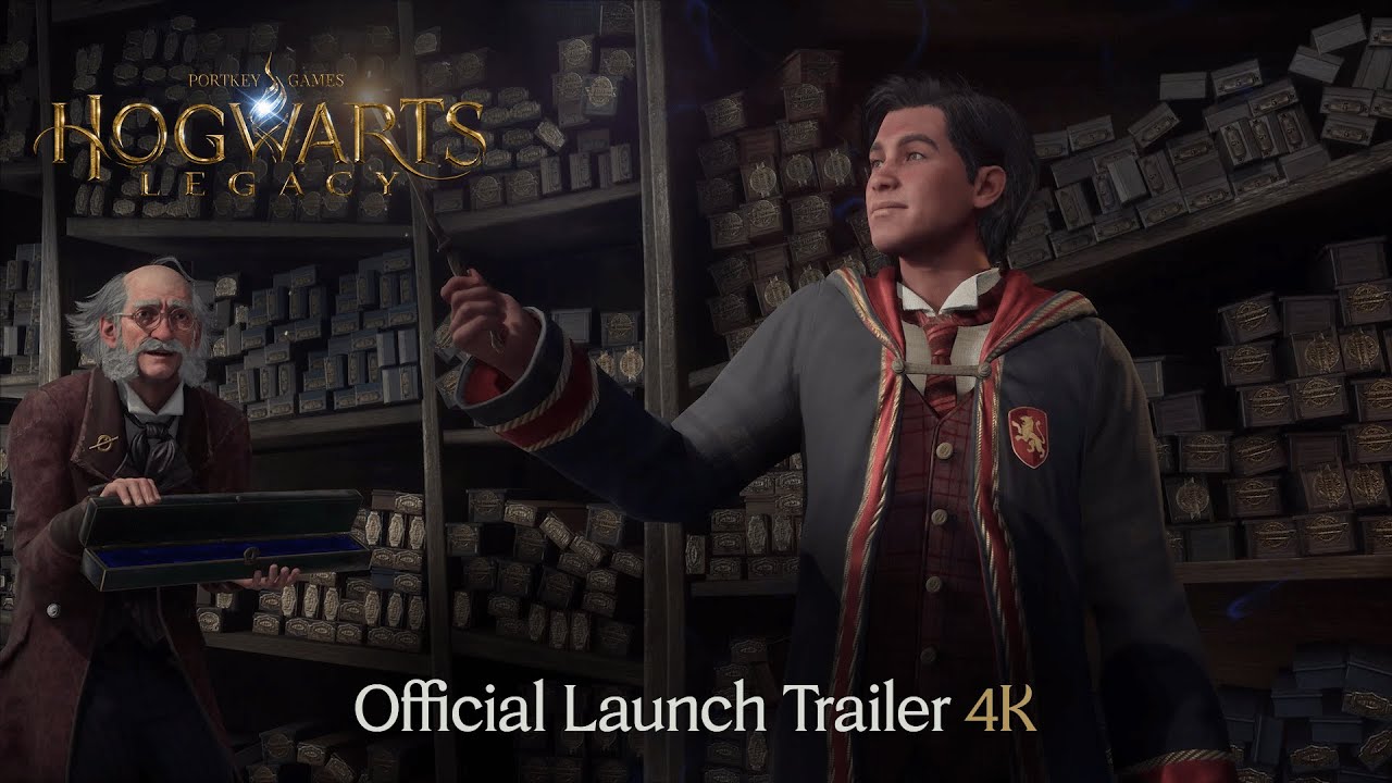 Vista del castillo de Hogwarts en Hogwarts Legacy