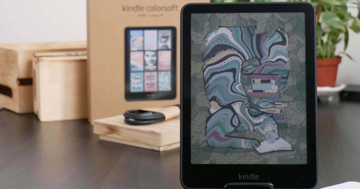 Amazon Kindle Colorsoft 16 GB (2025): e-reader de 7″ con pantalla a color E Ink Kaleido 3, luz cálida ajustable y diseño impermeable IPX8