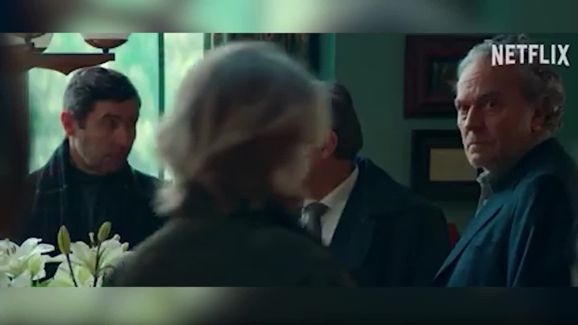 José Coronado como Martín y Stéphanie Magnin como Ruth en Los creyentes, thriller de Netflix