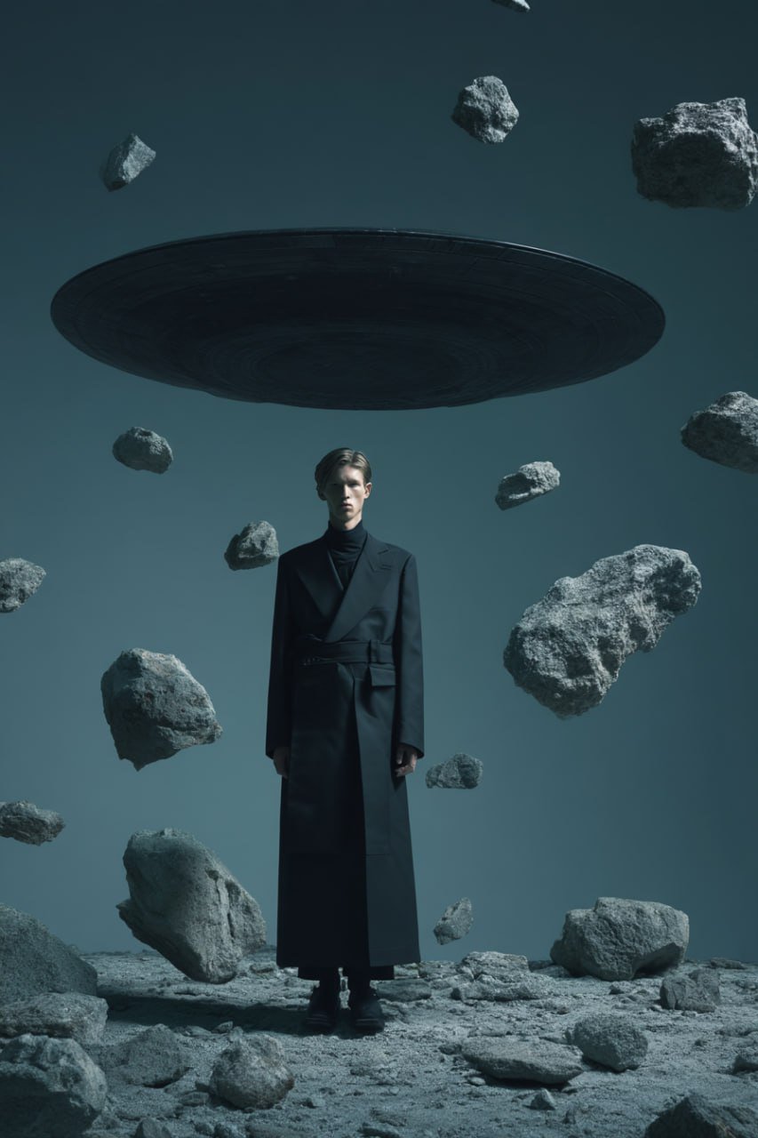 Portada Vogue futurista Balenciaga de @Maddox_Digital