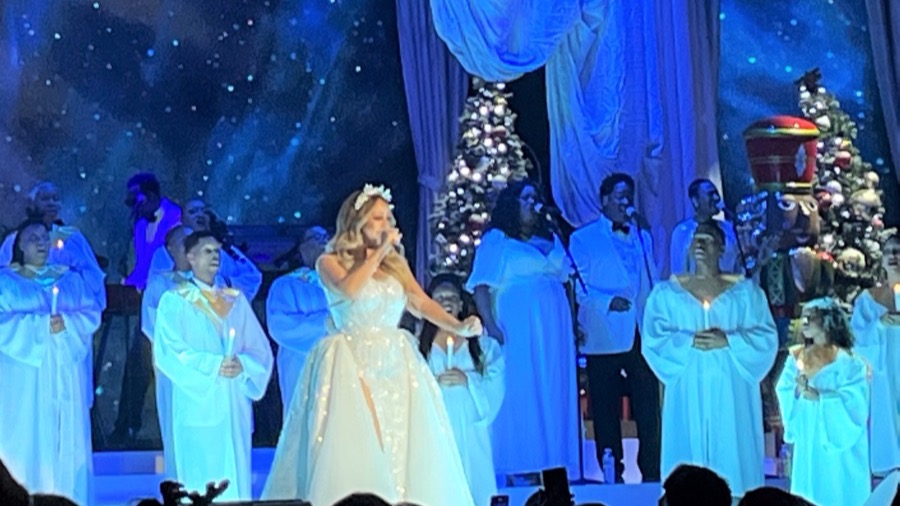 Mariah Carey en concierto en Toronto en 2022