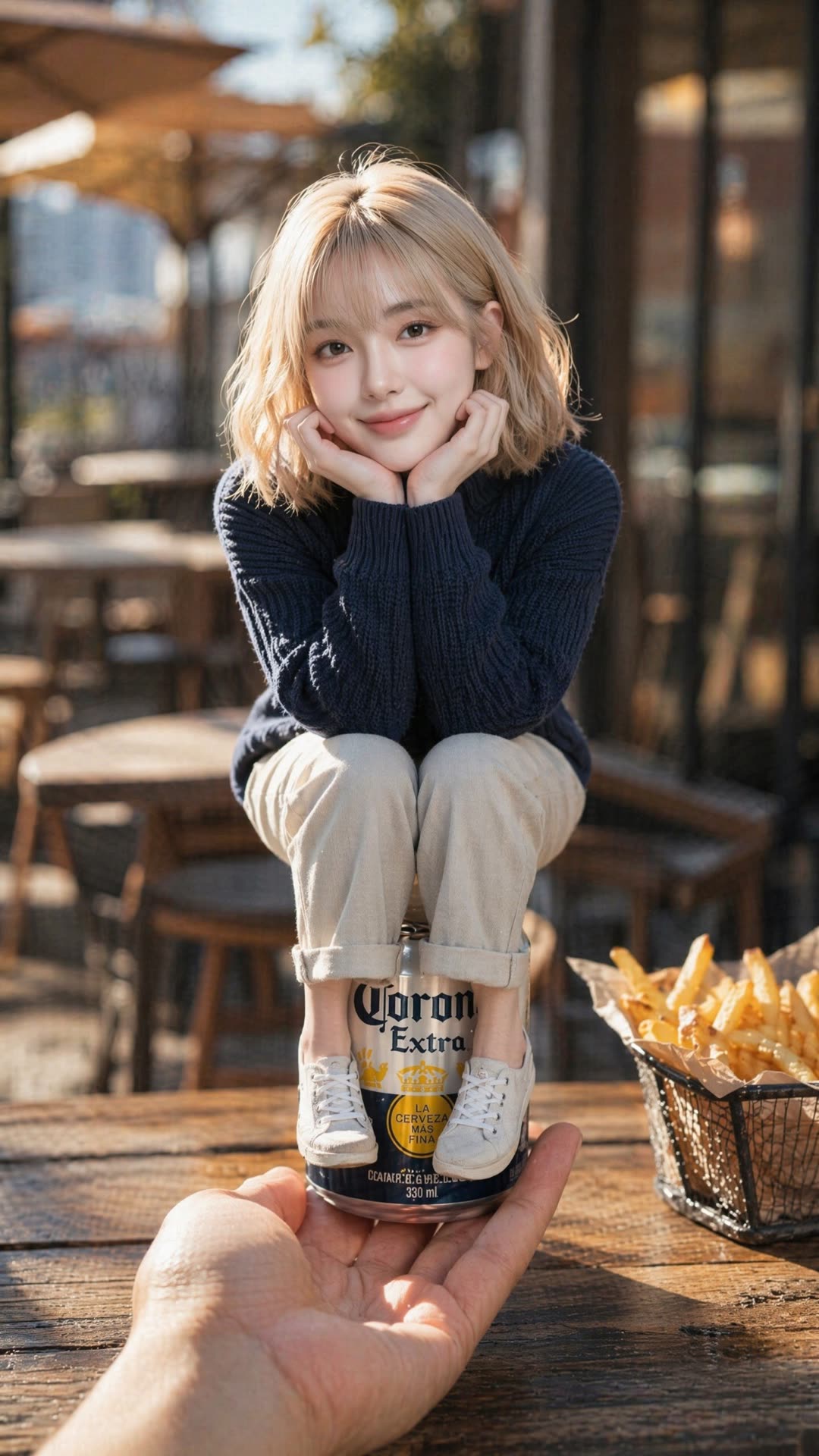 Golden hour European coffee portrait by @Mind_Boticni