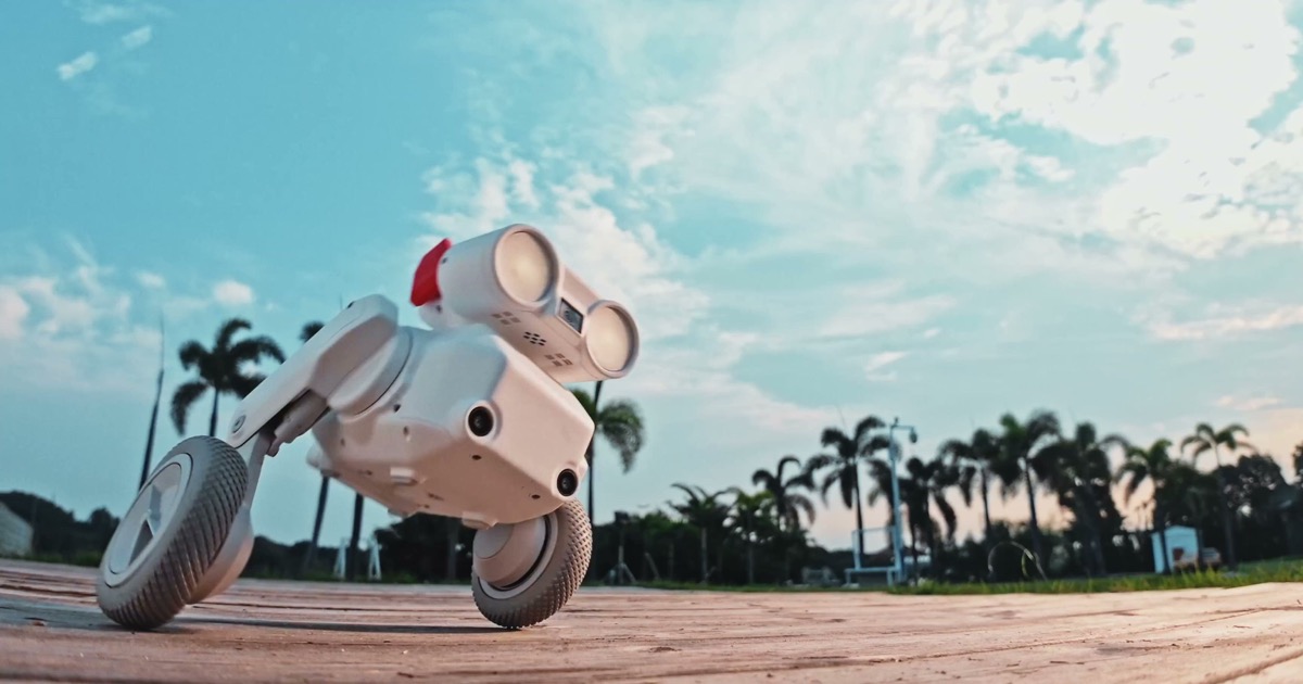 Beni, el robot cámara todoterreno de Mondo Robotics, con ruedas intercambiables y grabación 4K en movimiento
