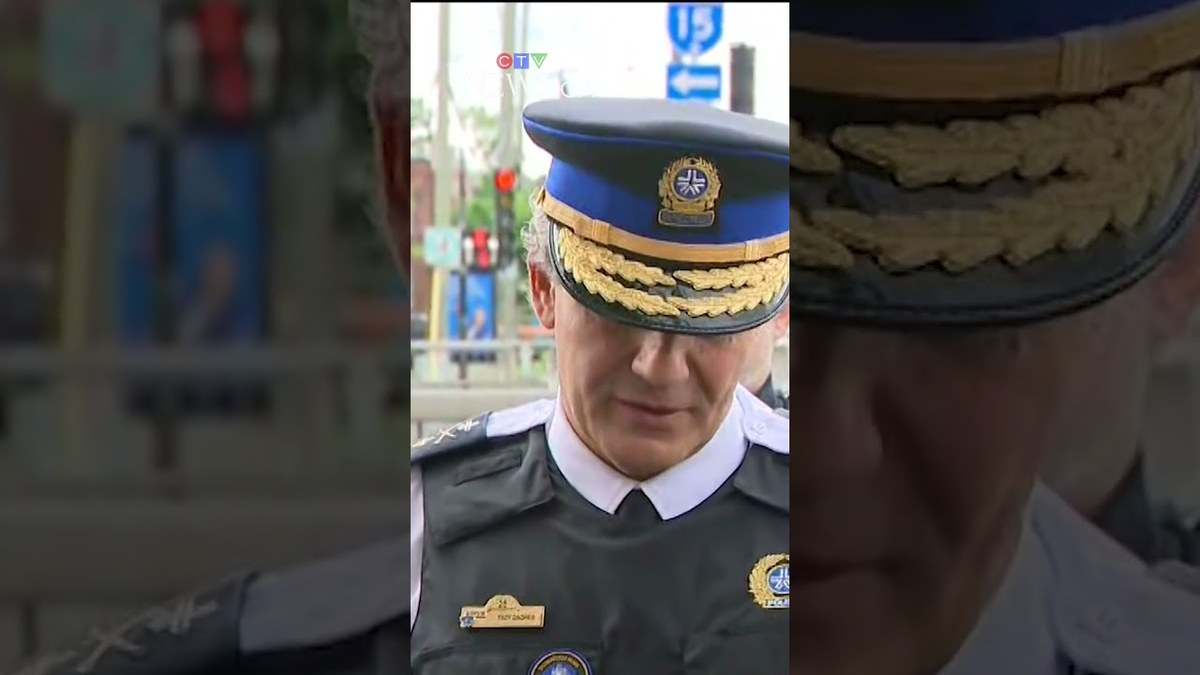 Fady Dagher, jefe de la policía de Montreal, en rueda de prensa tras el tiroteo de Côte-des-Neiges del 22 de junio de 2026
