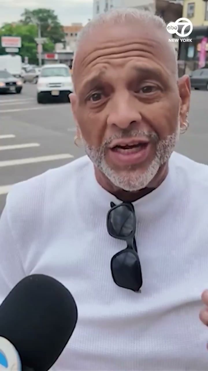 Manuel Candelaria, testigo del atropello en Park Avenue y North 7th Street, entrevistado por Eyewitness News ABC7