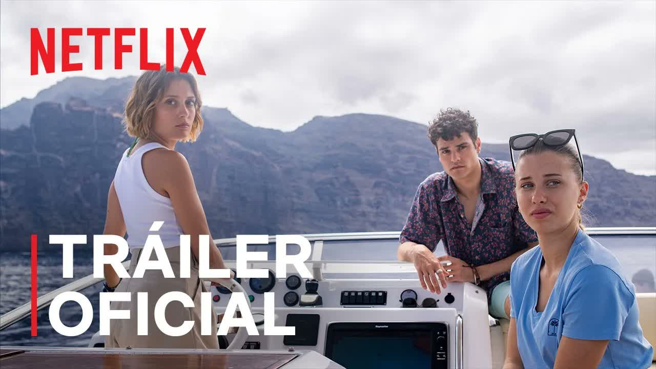 Ana Garcés, Tomy Aguilera y Victoria Kantch en el tráiler oficial de Oasis, thriller juvenil de Bambú Producciones en Netflix