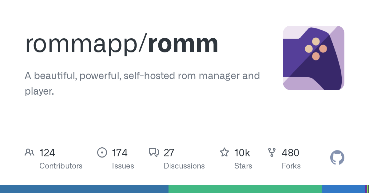 RomM: gestor de ROMs autoalojado con interfaz web para escanear, enriquecer y jugar colecciones retro