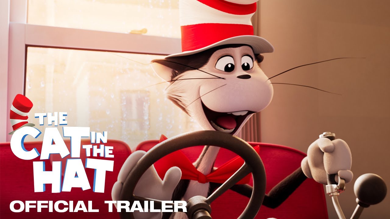 Nueva secuencia de identidad de Warner Bros. Pictures Animation al inicio del tráiler de The Cat in the Hat