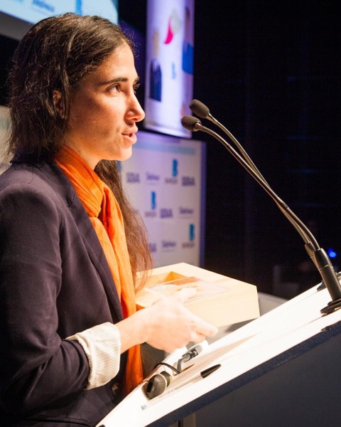Yoani María Sánchez Cordero, periodista cubana y directora de 14ymedio